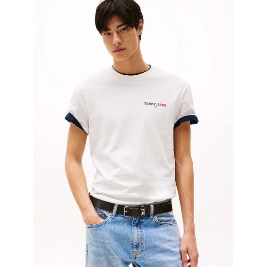 Tommy Hilfiger Ανδρική κοντομάνικη μπλούζα Back Logo Crew Neck T-Shirt